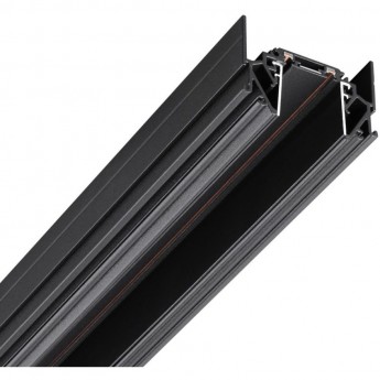 Низковольтный шинопровод NOVOTECH SMAL SHINO NT23 для монтажа в натяжной потолок 2м IP20 48V черный Низковольтный шинопровод NOVOTECH SMAL SHINO NT23 для монтажа в натяжной потолок 2м IP20 48V черный