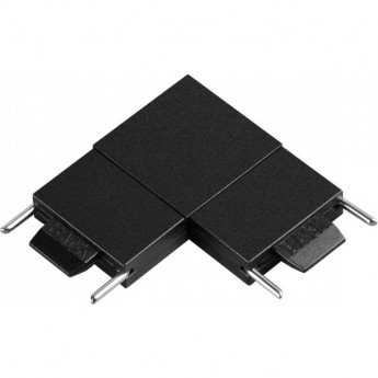 Соединитель с токопроводом "L" NOVOTECH EASY 135267 SHINO NT24 000 для низковольтного шинопровода IP20 24V черный