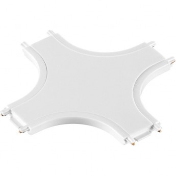 Соединитель с токопроводом "X" NOVOTECH SMAL SHINO NT23 000 для низковольтного шинопровода, IP20 48V (белый) Соединитель с токопроводом "X" NOVOTECH SMAL SHINO NT23 000 для низковольтного шинопровода, IP20 48V (белый)