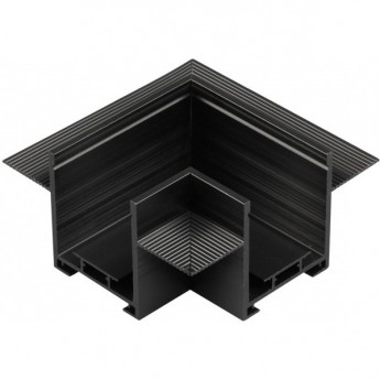 Соединитель угловой NOVOTECH EASY 135274 SHINO NT24 000 "L" для шинопровода встраиваемого в ГКЛ IP20 24V черный